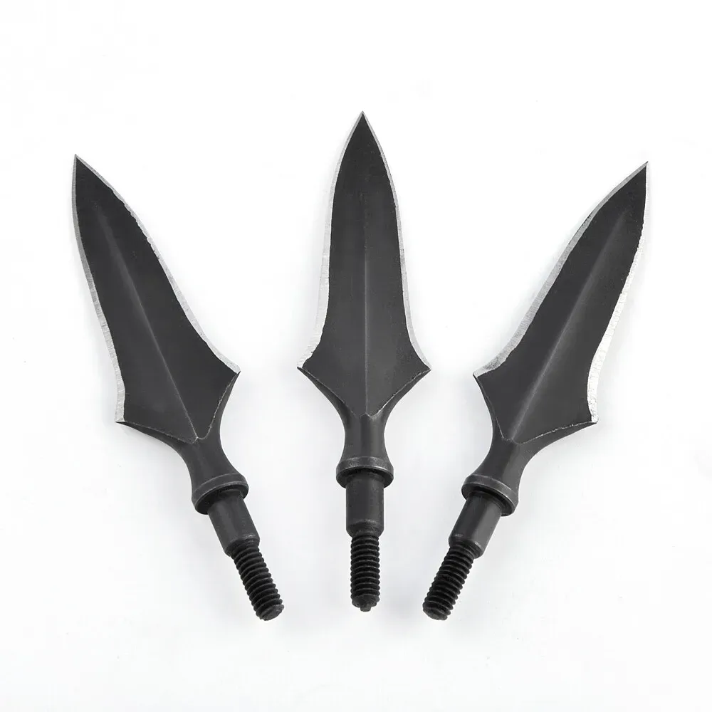 AME ARCHERY 200gr Arrowheads Hunting Broadheads Blade Tips 12pcs