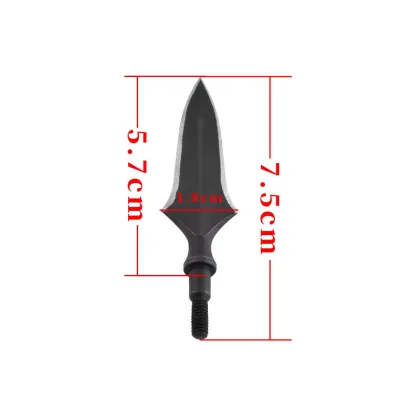 AME ARCHERY 200gr Arrowheads Hunting Broadheads Blade Tips 12pcs