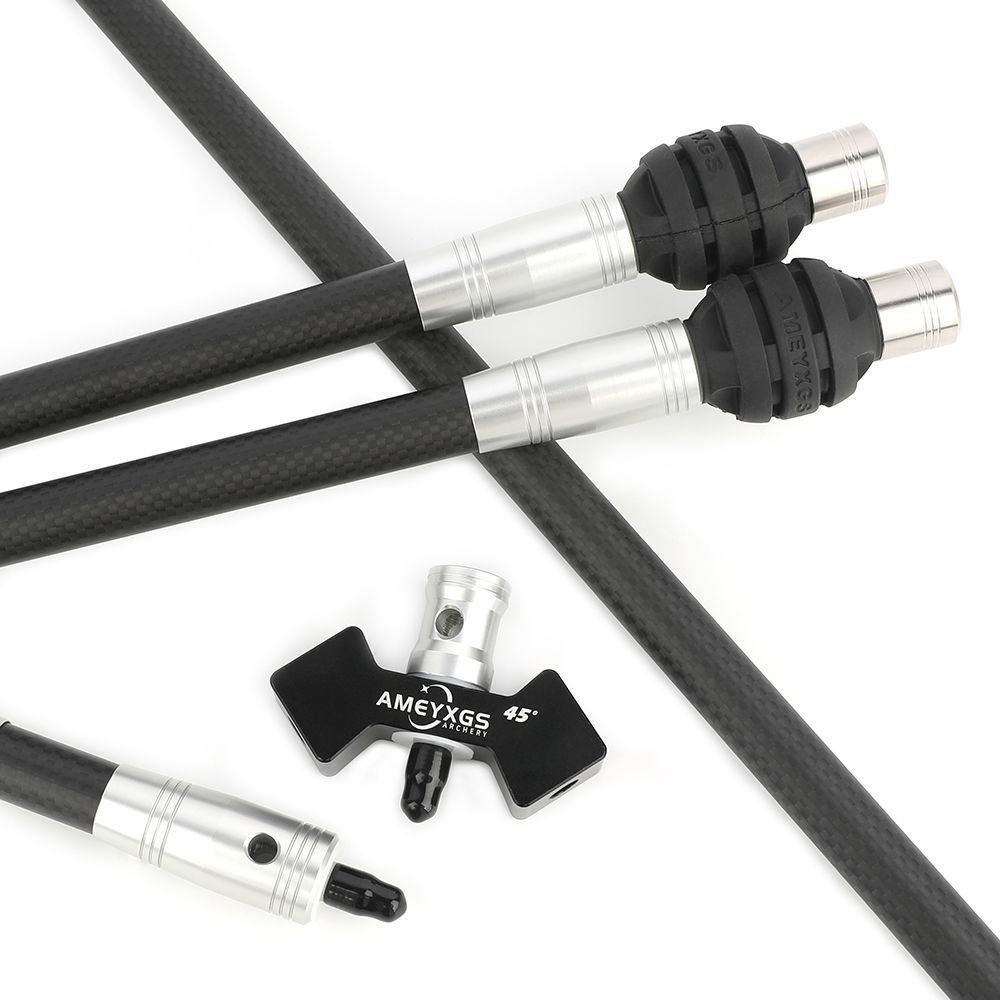 AME ARCHERY 3K Carbon Recurve Bow Stabilizer(with damper)