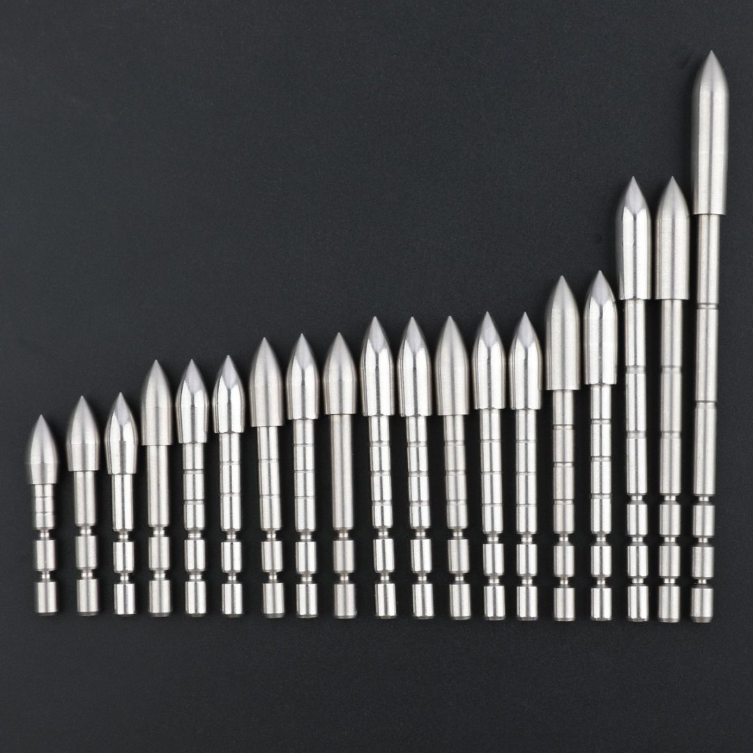 AME ARCHERY 4.2mm Stainless Steel Arrowheads(12pcs)