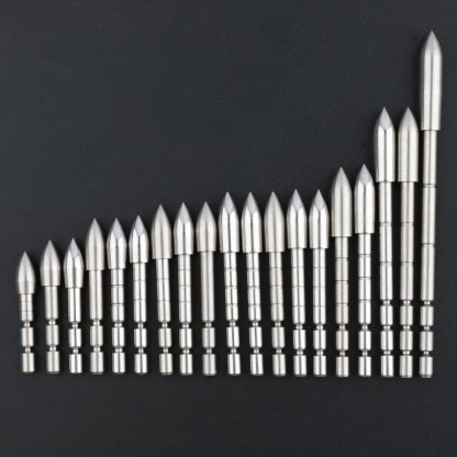 AME ARCHERY 4.2mm Stainless Steel Arrowheads(12pcs)