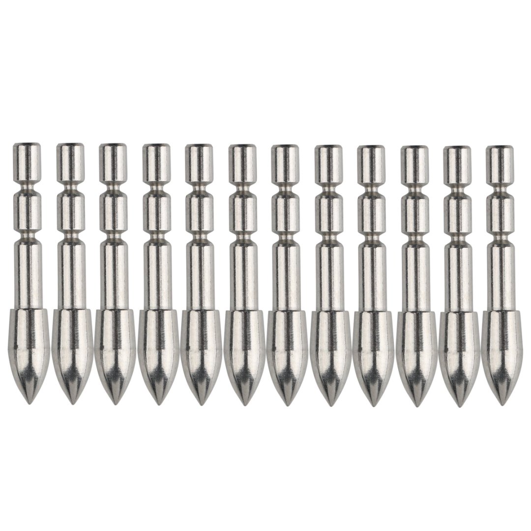 AME ARCHERY 4.2mm Stainless Steel Arrowheads(12pcs)
