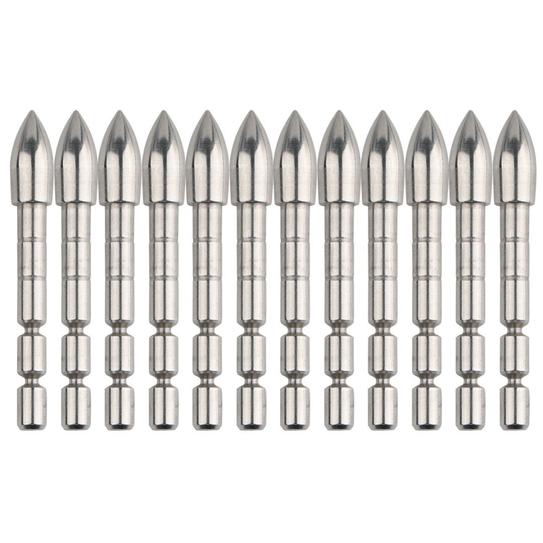 AME ARCHERY 4.2mm Stainless Steel Arrowheads(12pcs)