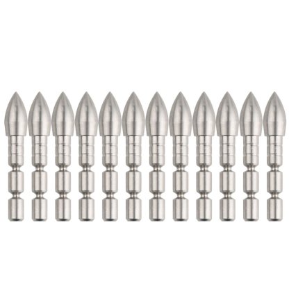 AME ARCHERY 4.2mm Stainless Steel Arrowheads(12pcs)