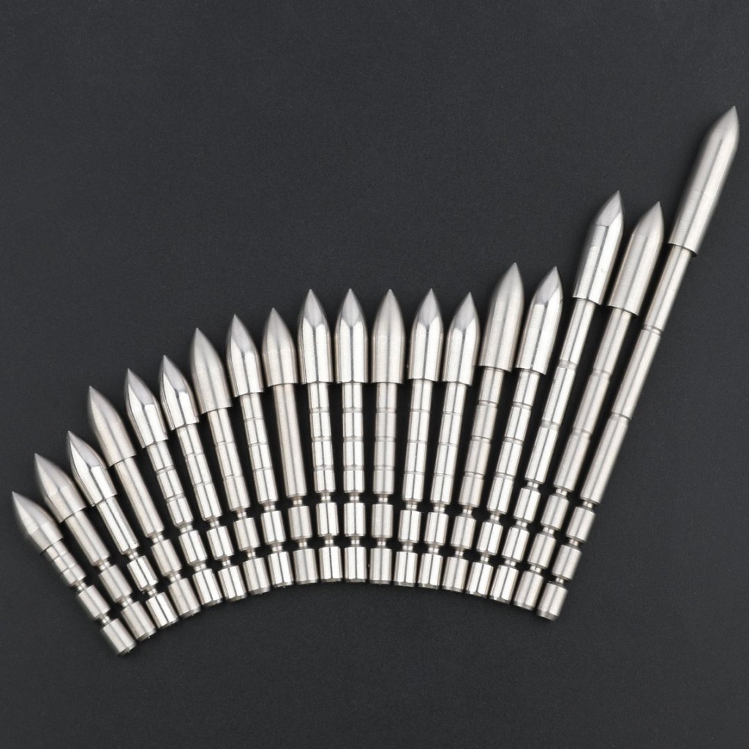 AME ARCHERY 4.2mm Stainless Steel Arrowheads(12pcs)