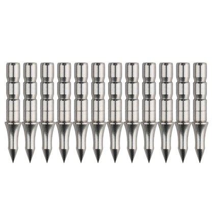 AME ARCHERY 6.2mm Stainless Steel Arrowheads(12pcs)