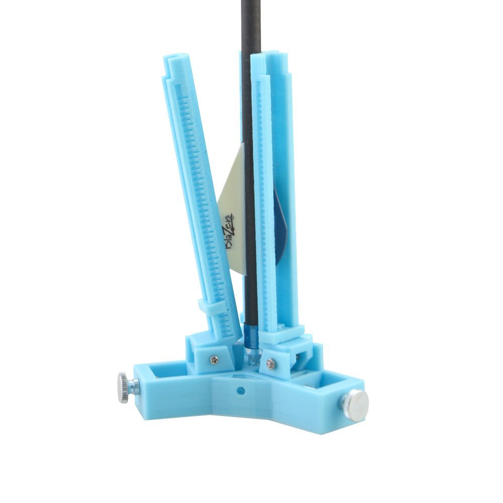 AME ARCHERY Arrow Fletching Jig Stick Feather Vanes DIY Tool 