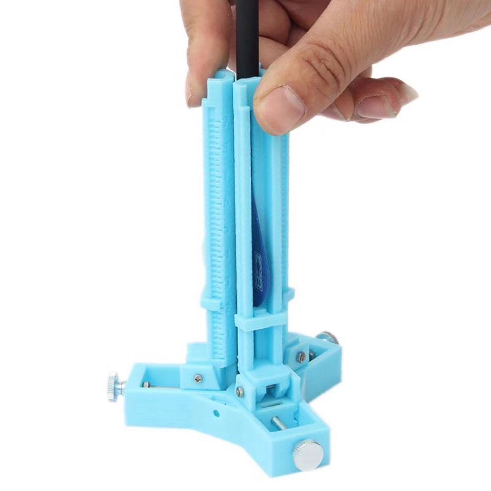 AME ARCHERY Arrow Fletching Jig Stick Feather Vanes DIY Tool 