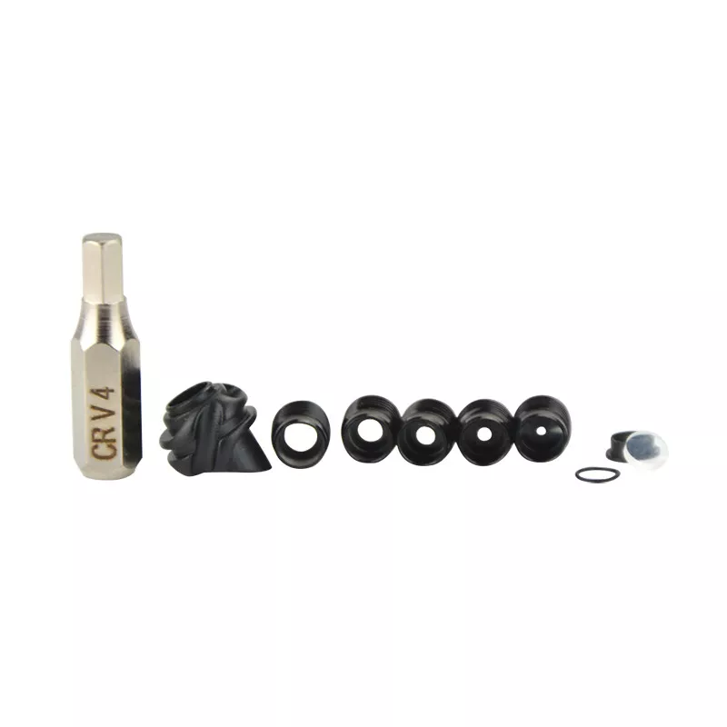 MiOYOOW Kit Peep Sight Bow 6X/8X – Clarificateur Tube + Accessoires Pour Arc à Poulies, Précision Maximale Au Tir