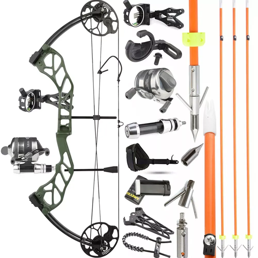 AME ARCHERY E8 Compound Bow Fishing Set 