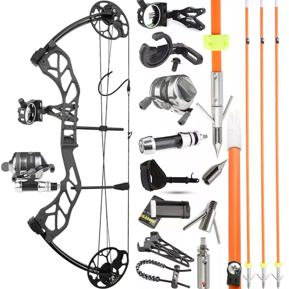 AME ARCHERY E8 Compound Bow Fishing Set 