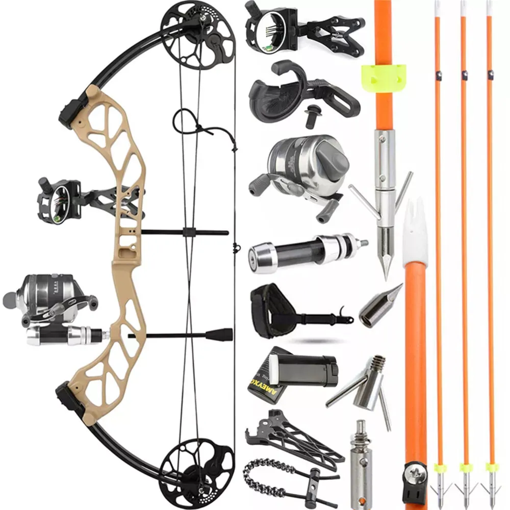 AME ARCHERY E8 Compound Bow Fishing Set 