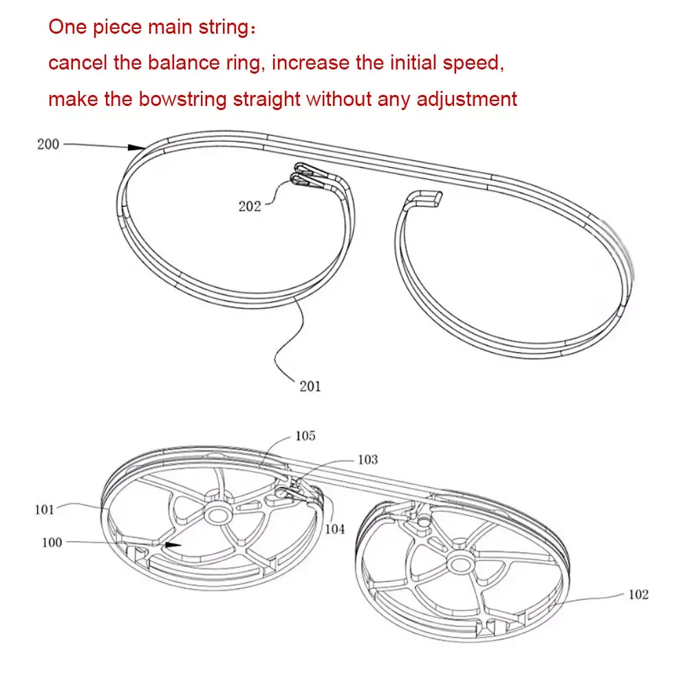 AME ARCHERY Robin King 201 Dual-use Compound Bow 