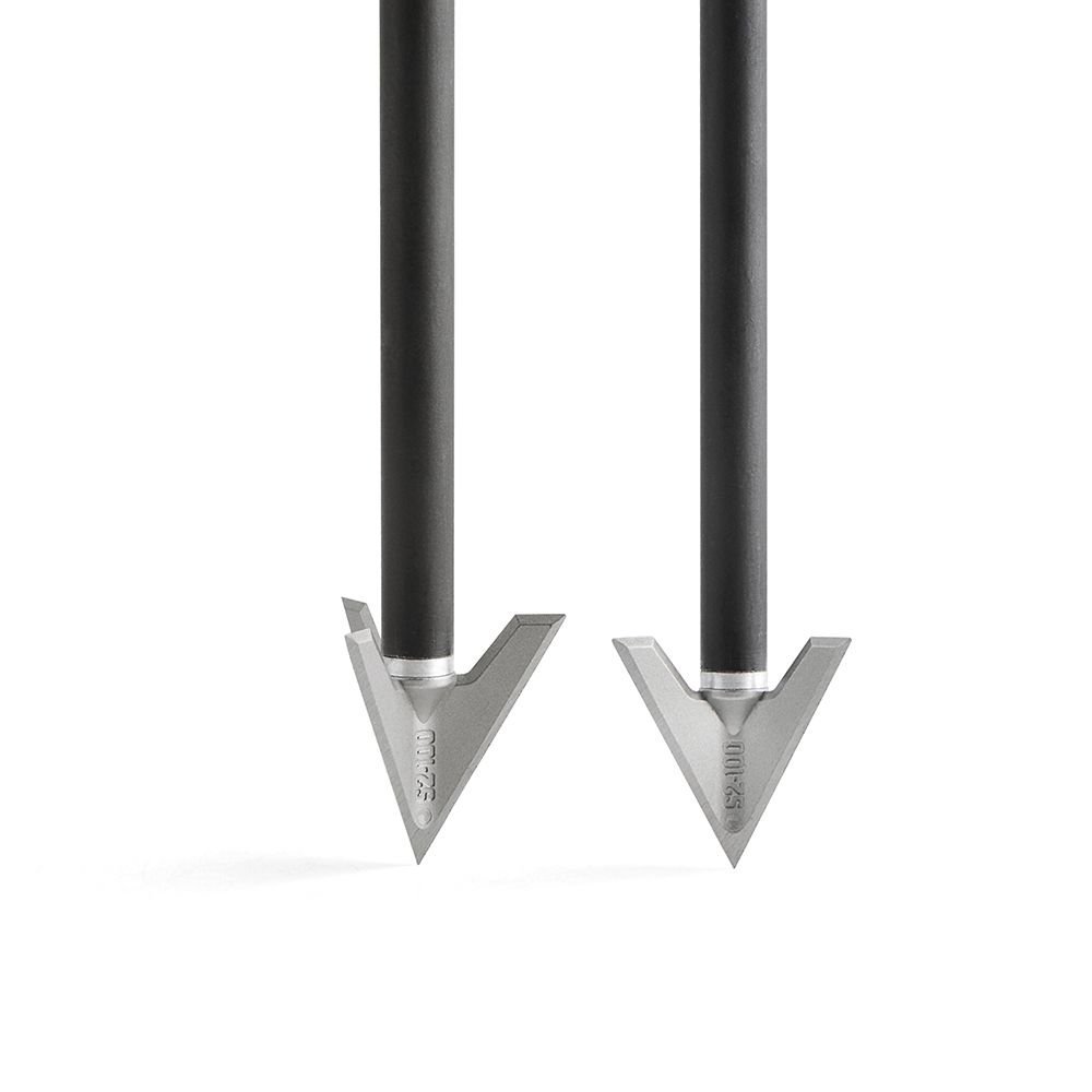 AME ARCHERY S2/S3 aluminum alloy blade arrowheads 12pcs