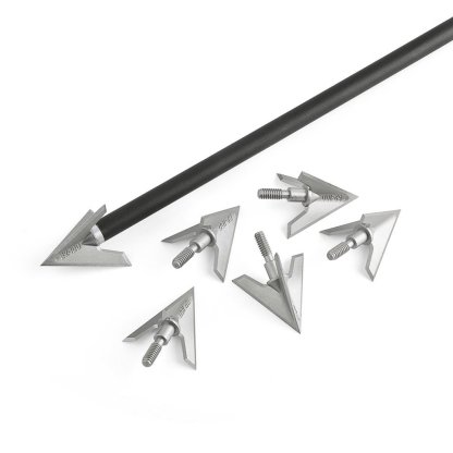AME ARCHERY S2/S3 aluminum alloy blade arrowheads 12pcs