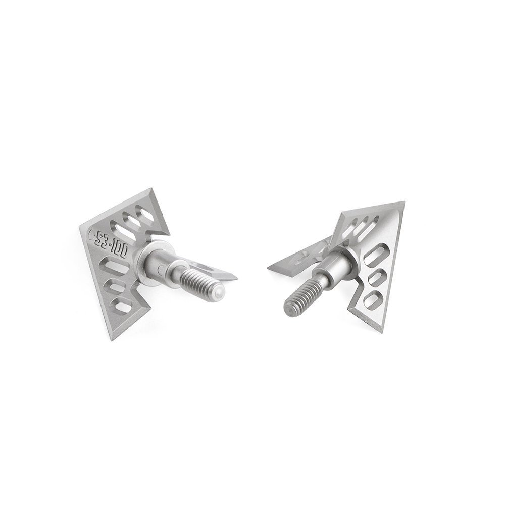 AME ARCHERY S2/S3 aluminum alloy blade arrowheads 12pcs