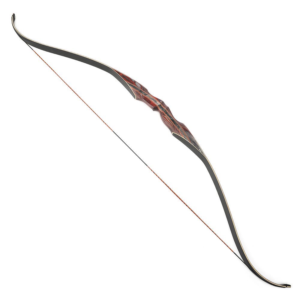 AME ARCHERY SOP04 64'' Traditional Recurve Bow Longbow