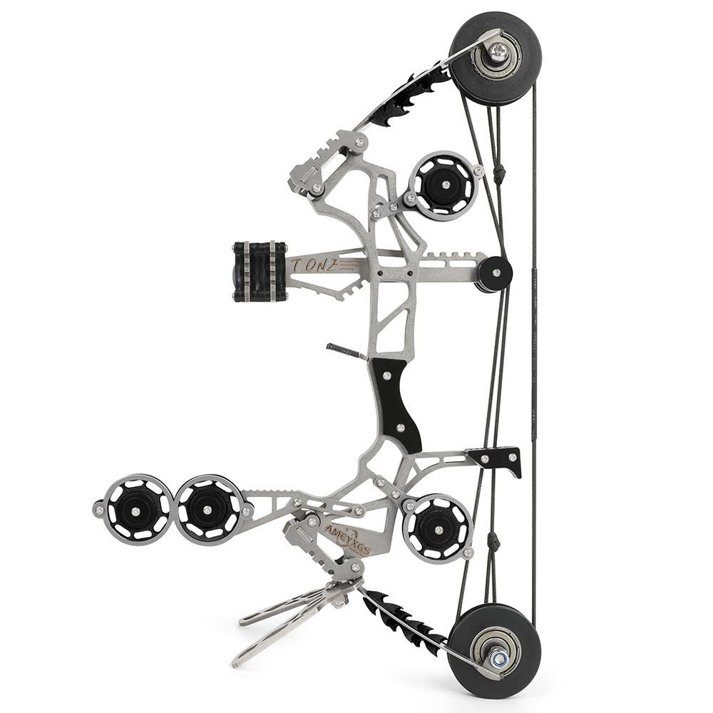 AME ARCHERY T-ONE 11" Mini Compound Bow Arrows Set 10lbs Toy Bow