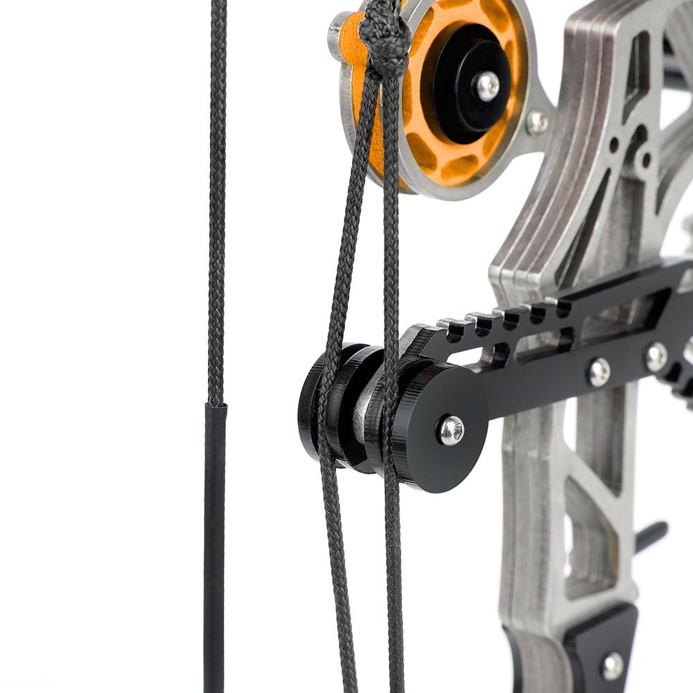 AME ARCHERY T-ONE 11" Mini Compound Bow Arrows Set 10lbs Toy Bow