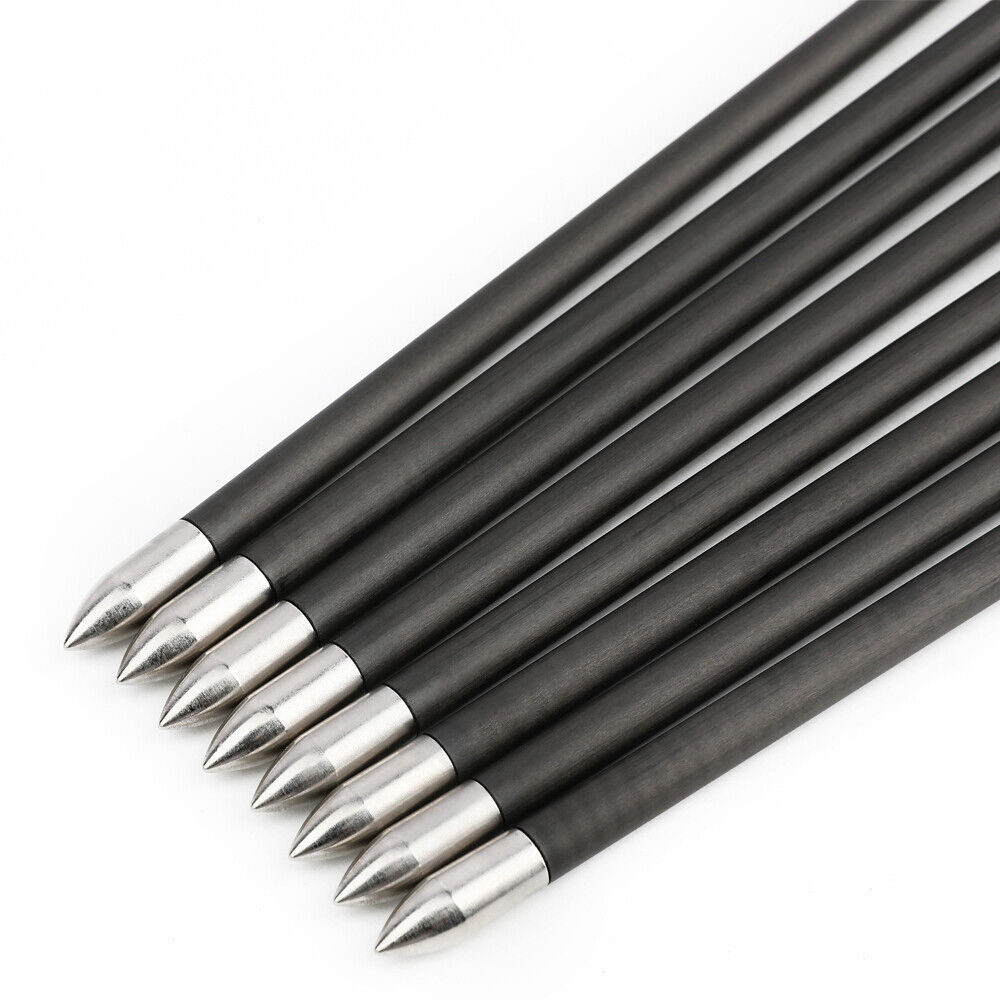 AME AZUREDRAGON 32inch Pure Carbon Arrows 24T SP300-1000 ID4.2mm 0.001 12pcs