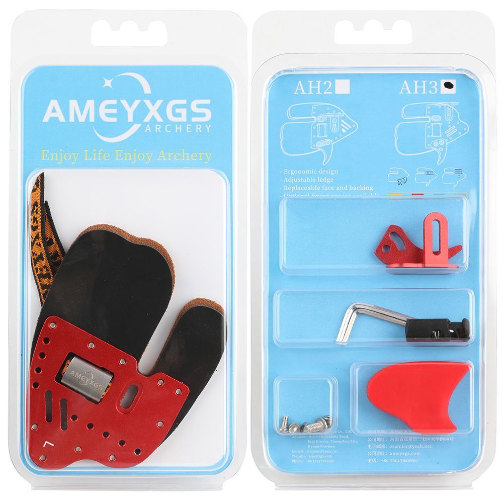 AME Archery AH3 Leather Finger Tab 