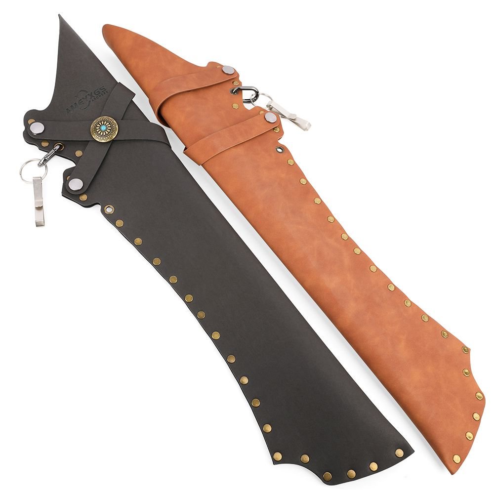 AME Archery Arrow Quiver Leather Bag Holder Hip Waist 