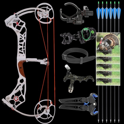 AME Archery Compound Bow 40-75lbs Target Kit Shooting