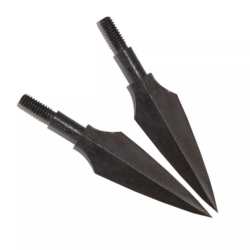 AME  Archery Hunting Arrowheads 150gr Broadheads Screw Points 12PCS