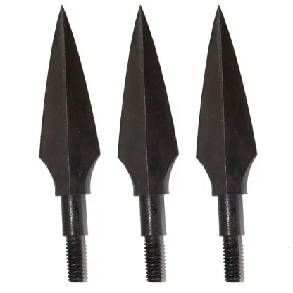 AME  Archery Hunting Arrowheads 150gr Broadheads Screw Points 12PCS