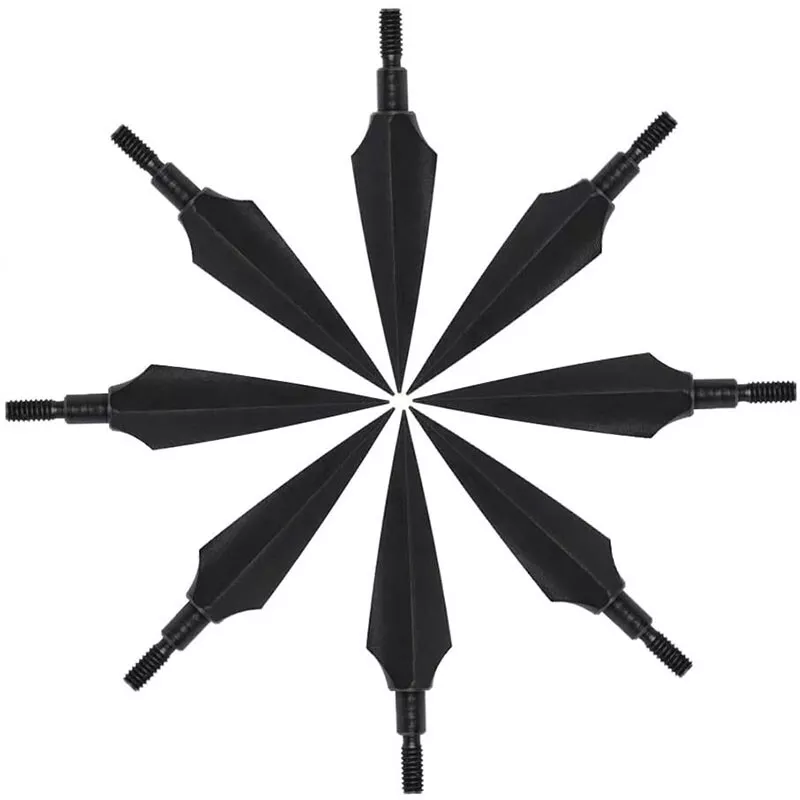 AME  Archery Hunting Arrowheads 150gr Broadheads Screw Points 12PCS