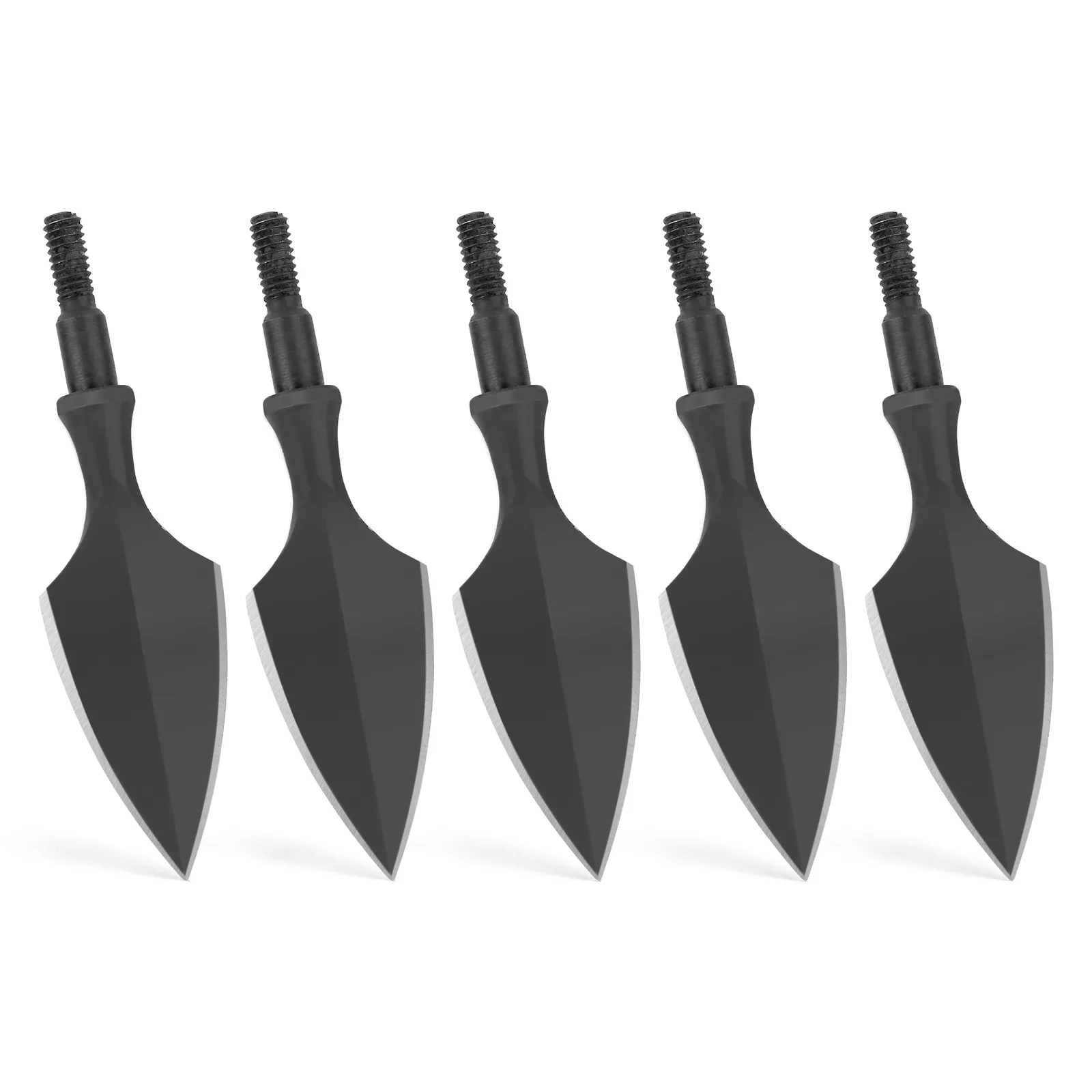 AME Archery Traditional Broadheads Blade Arrowheads Screw Points Tips 12PCS