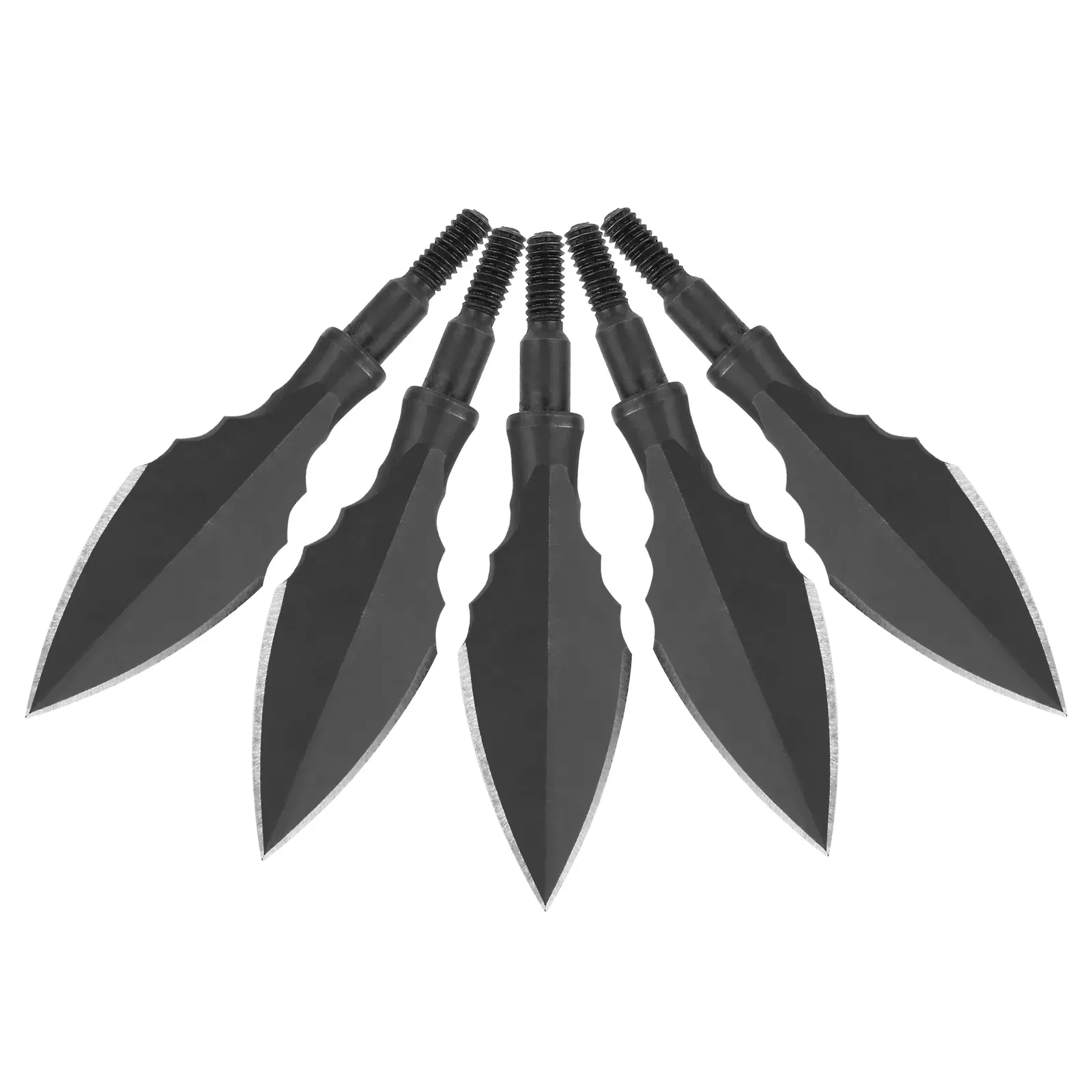 AME Archery Traditional Broadheads Blade Arrowheads Screw Points Tips 12PCS