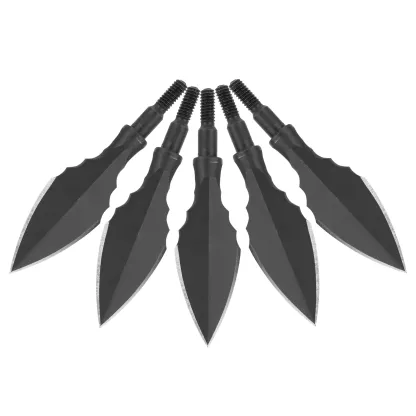 AME Archery Traditional Broadheads Blade Arrowheads Screw Points Tips 12PCS