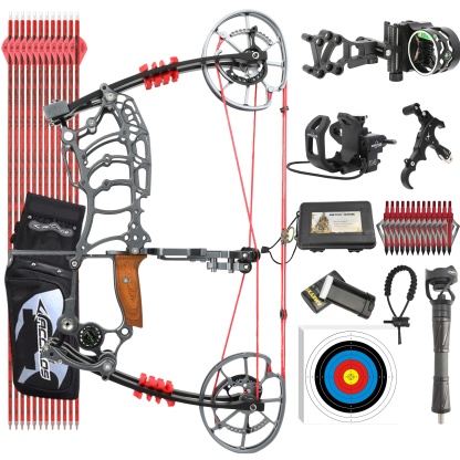 AME Nano Dual-Purpose Compound Bow 30-70lb ARCHERY Shooting Kit