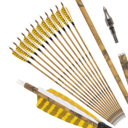 AME Archery Carbon Arrows for 3D Hunting