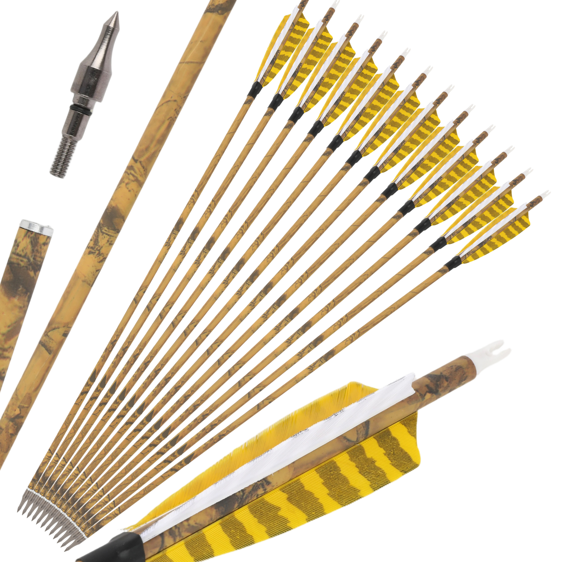 AME Archery Carbon Arrows for 3D Hunting
