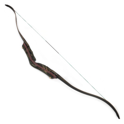 62" Traditional Recurve Bow Set 30-60lbs Archery Takedown Bow
