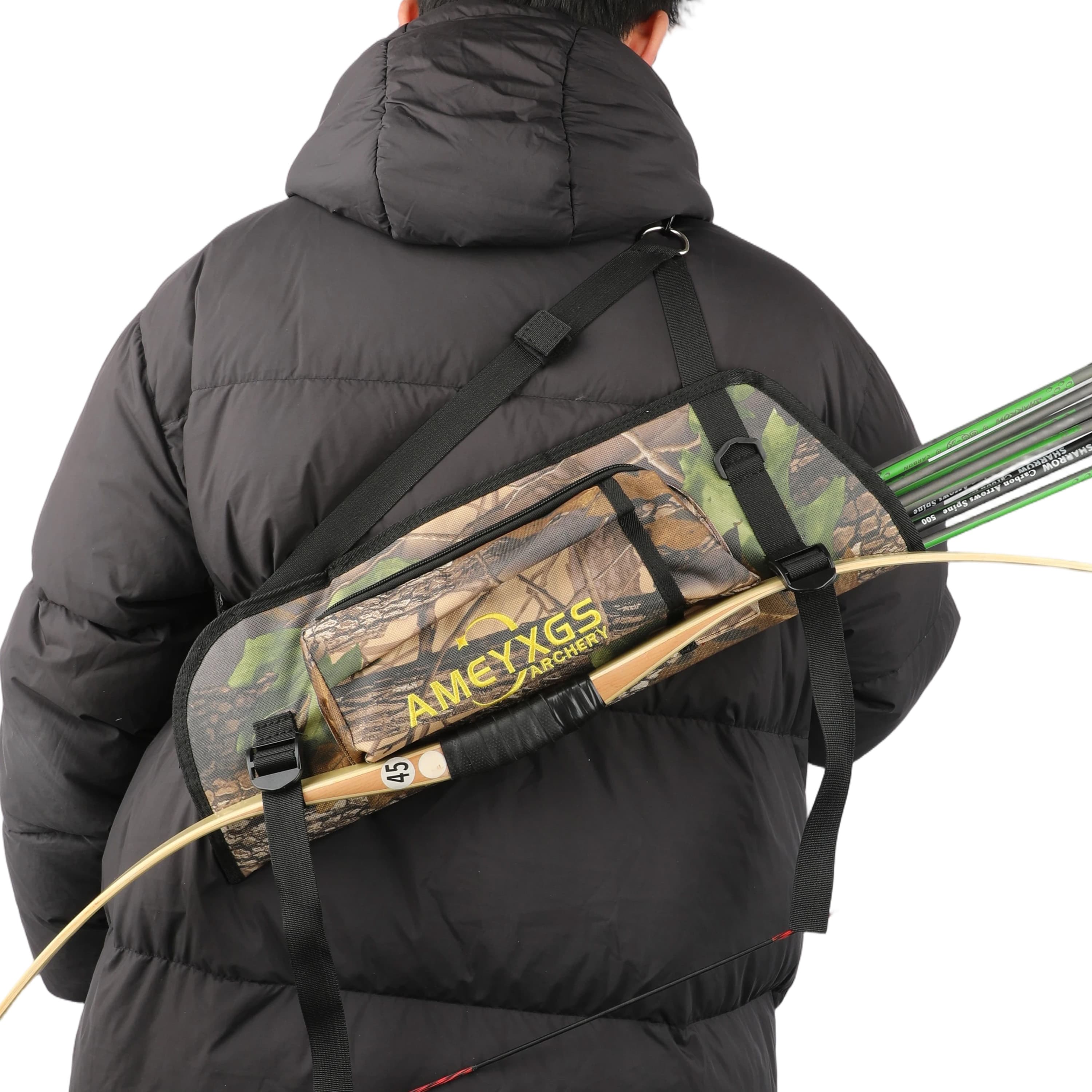 AMEYXGS Oxford Cloth Arrow Quiver Waist Back Holde CJ-1