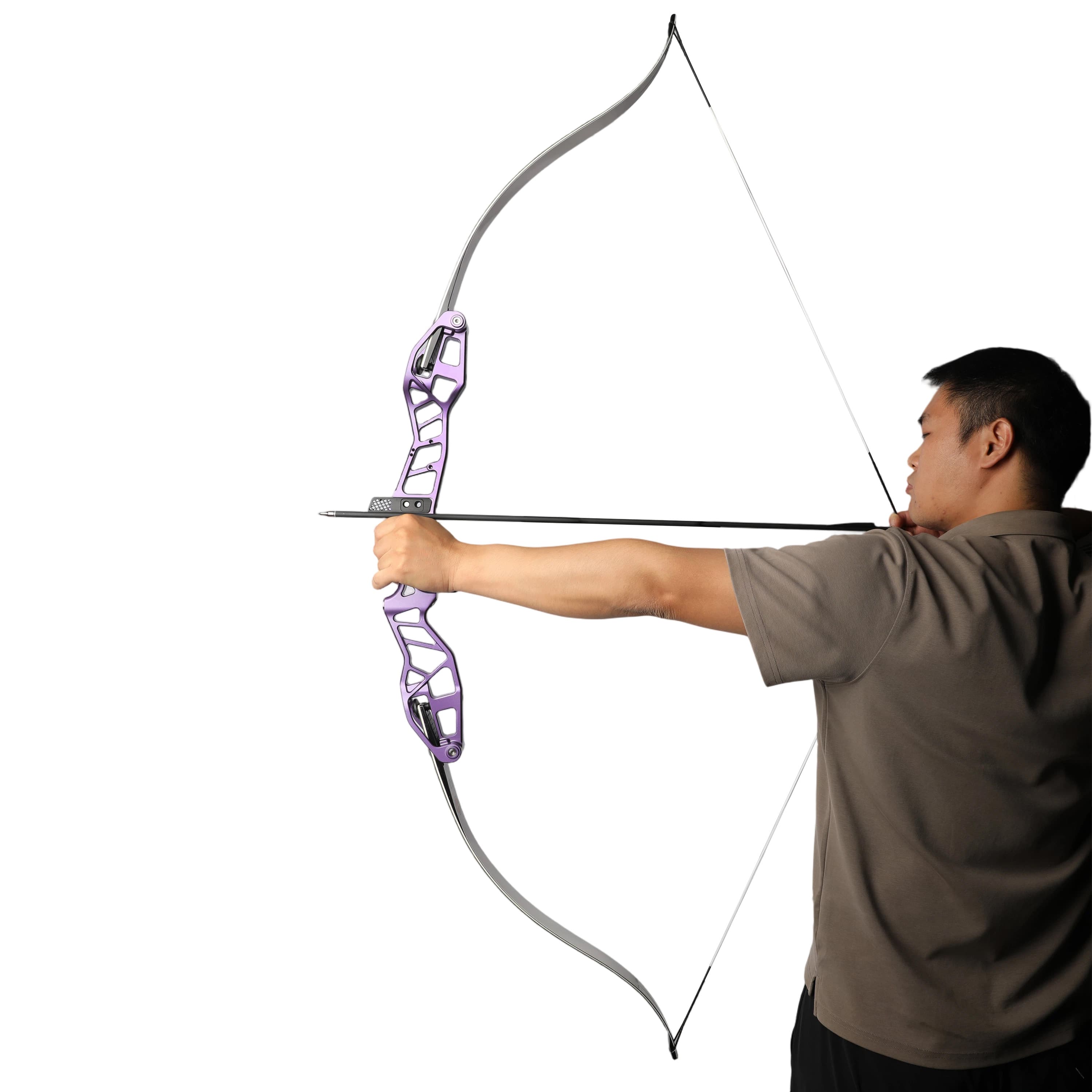 AXX 23" Competition ILF Aluminum Alloy Recurve Bow Riser CNC