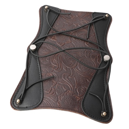 Archery Arm Guard Arrow Quiver Synthetic Leather Protective Shooting