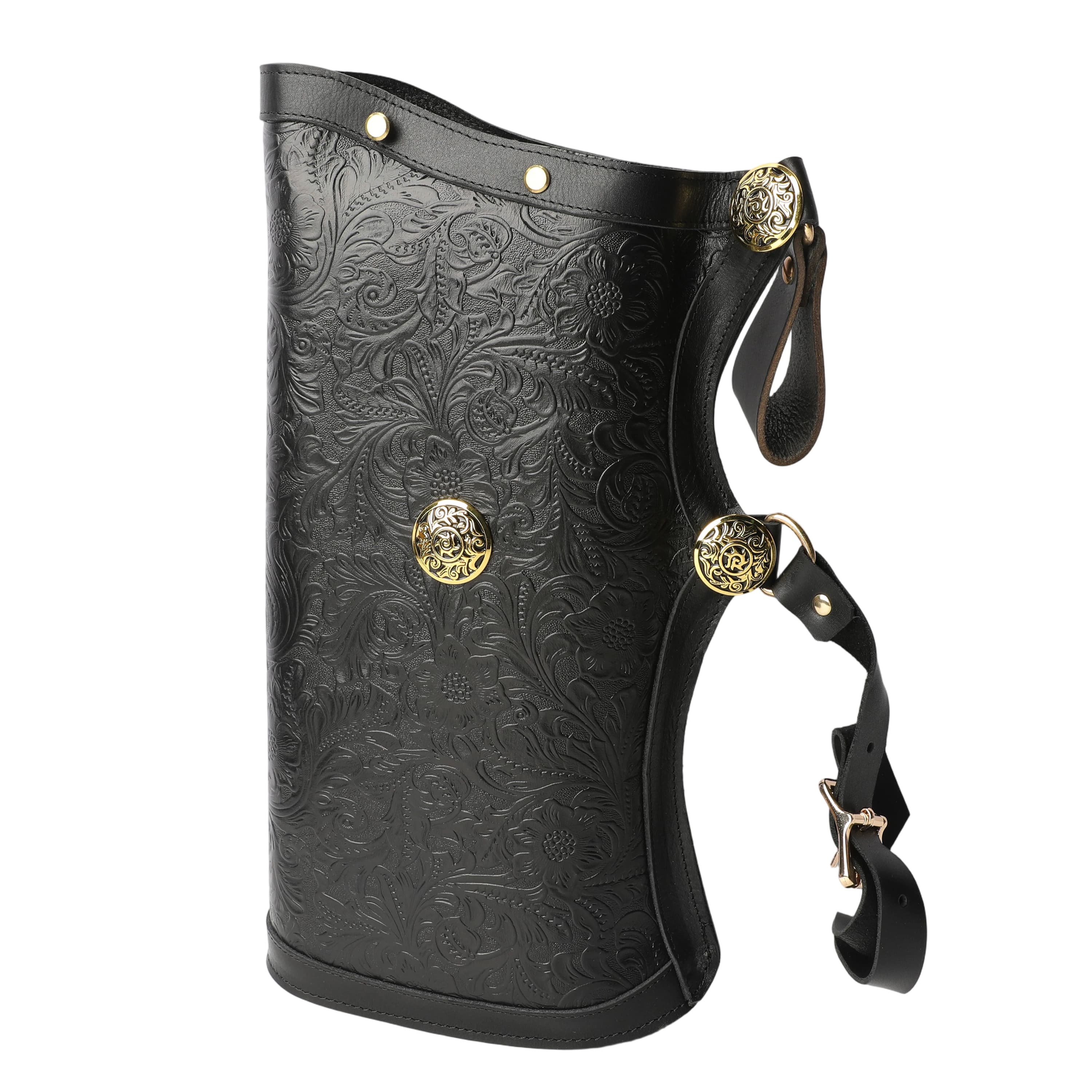 Archery Arm Guard Arrow Quiver Synthetic Leather Protective Shooting
