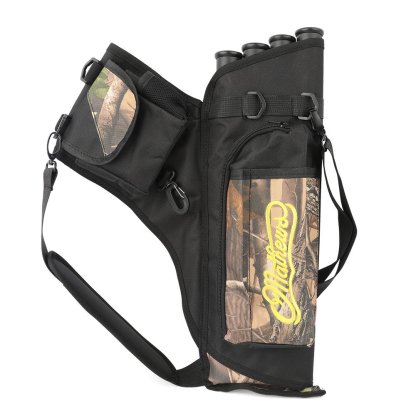 Archery Arrow Quiver 4 Tubes Waist Hip Bag Belt Back Pouch Holder 