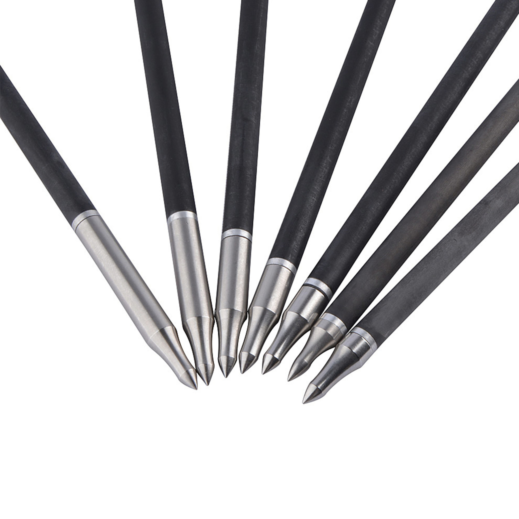 Archery Broadhead 100-300gr Arrowhead Field Screw Point Target 12X 