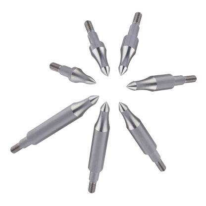 Archery Broadhead 100-300gr Arrowhead Field Screw Point Target 12X 