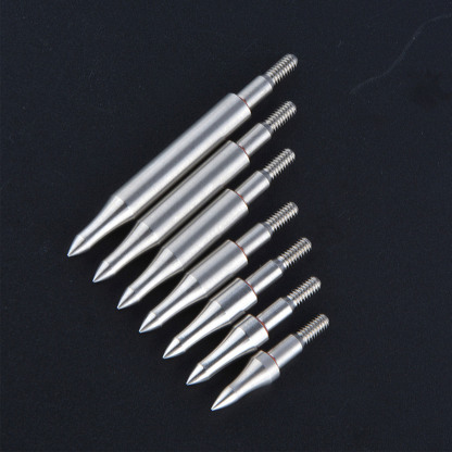 Archery Broadhead 100-300gr Arrowhead Field Screw Point Target 12X 