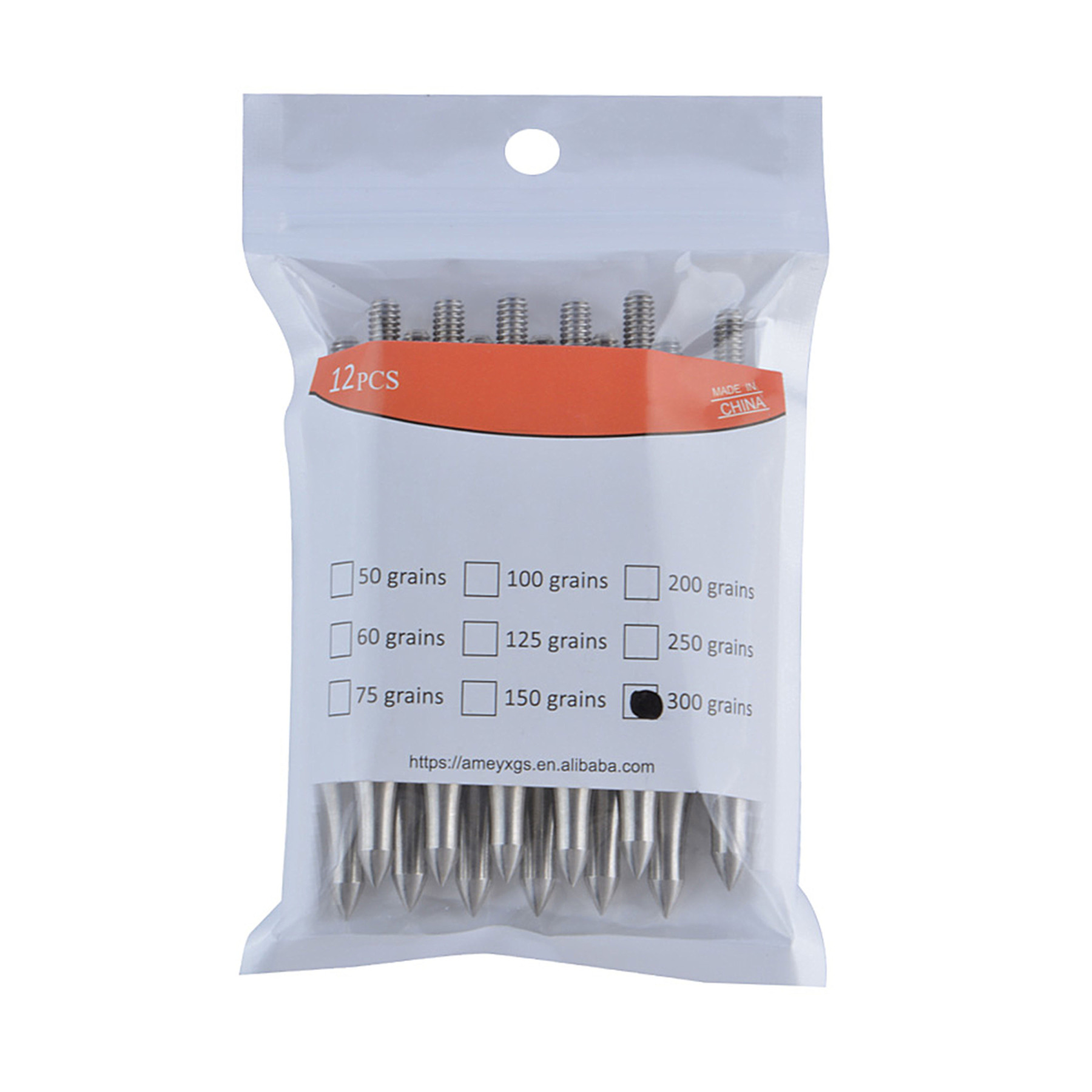 Archery Broadhead 100-300gr Arrowhead Field Screw Point Target 12X 