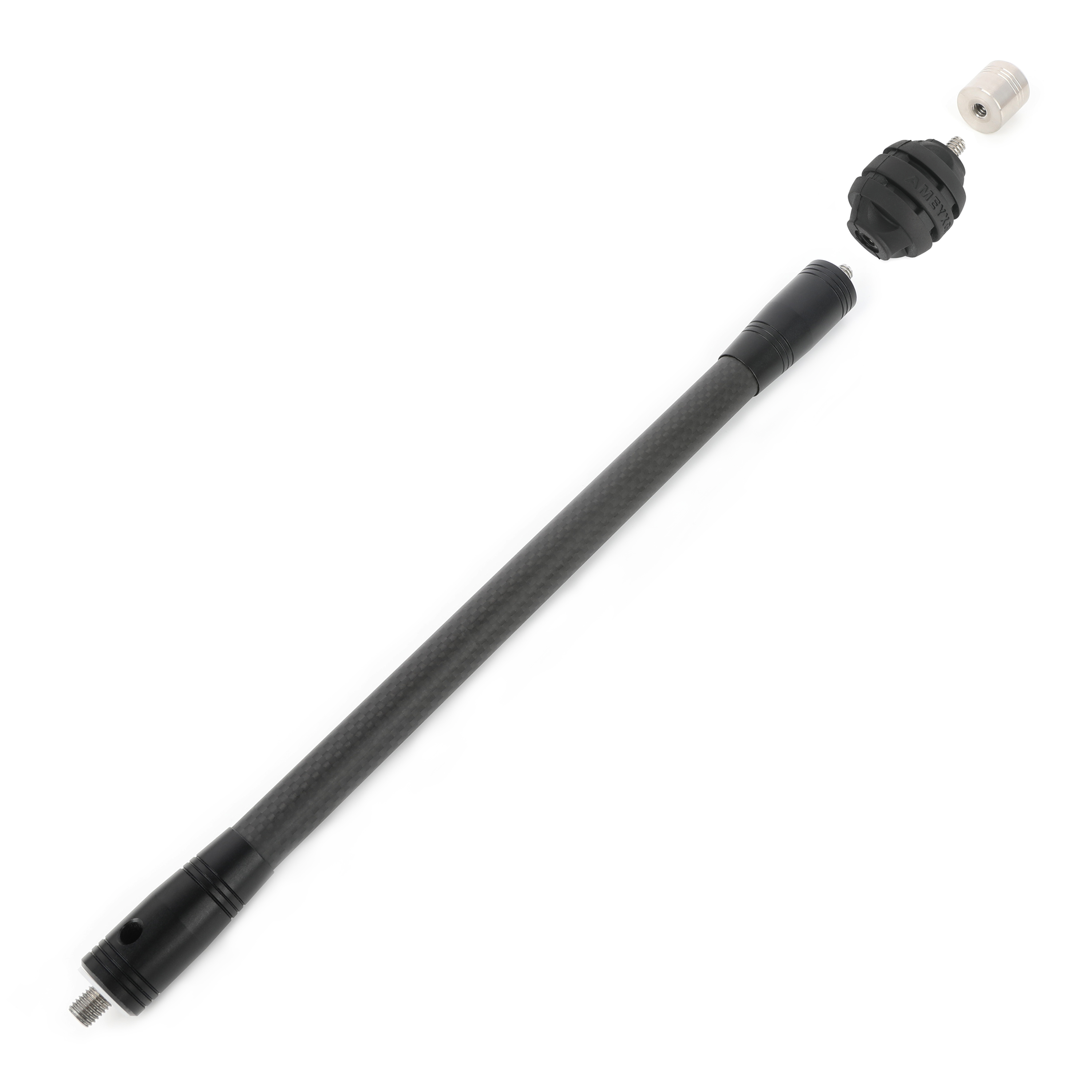 Archery Carbon Stabilizer Balance Bar 28inch 45° Kit for Bow Target 
