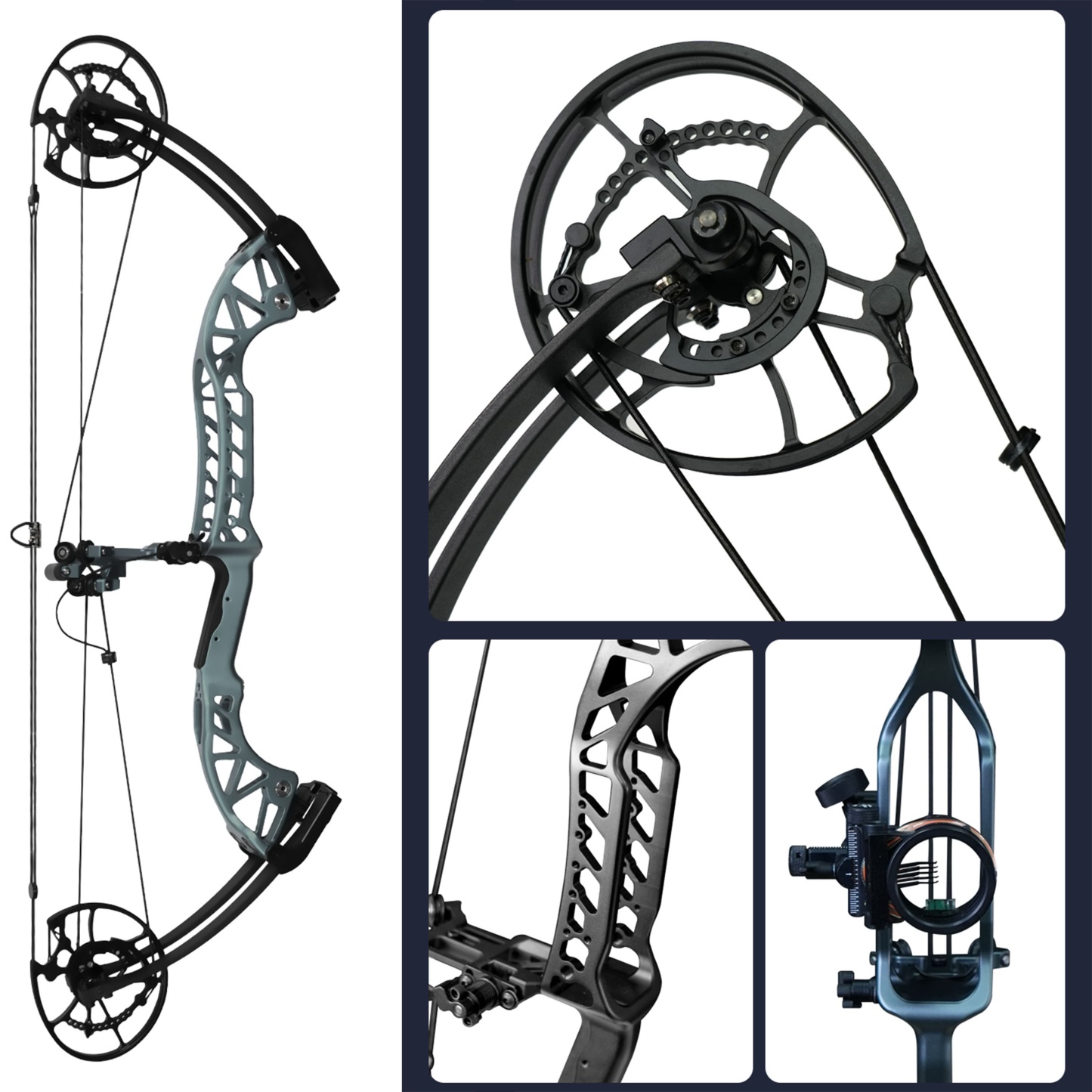 Compound Bow 340 FPS for Target Shooting 30-65Lbs Bow Archery