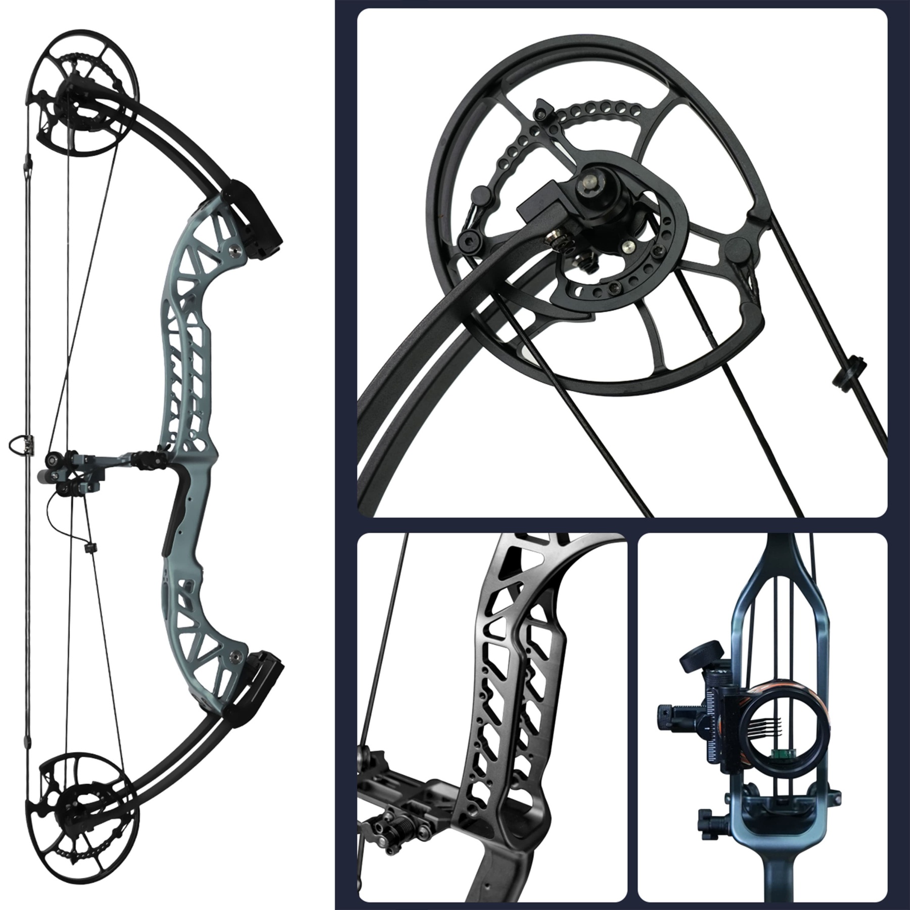 Compound Bow 340 FPS for Target Shooting 30-65Lbs Bow Archery