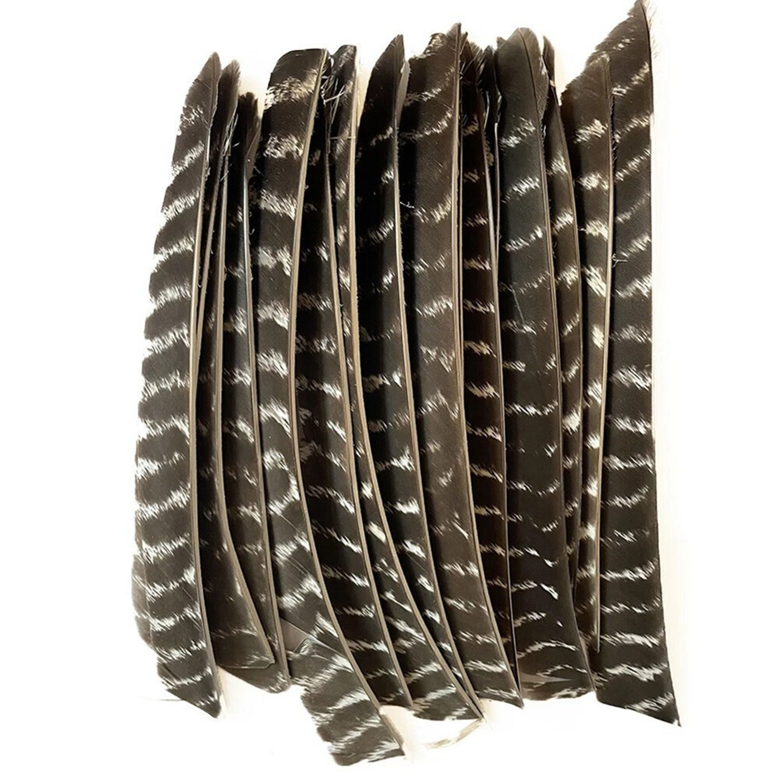 Natural Turkey Feather Right Left Wings DIY Arrows Fletching 50X